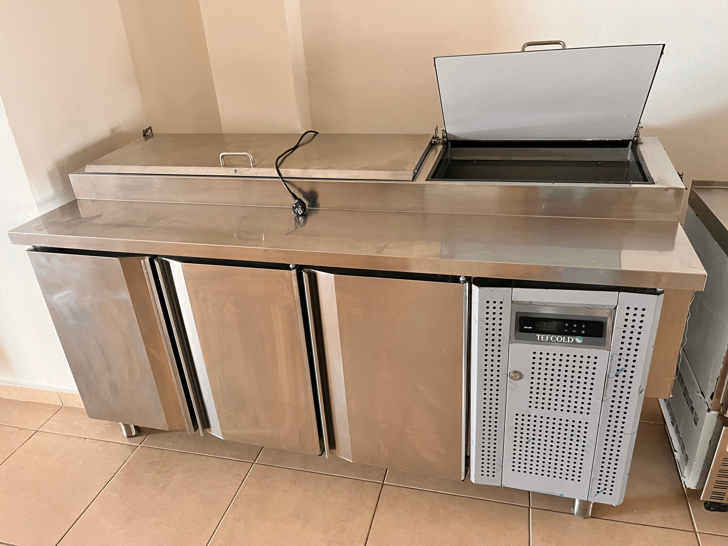 Mesa ingredientes 200x60