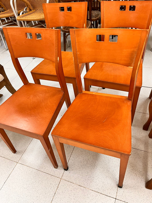 Sillas madera