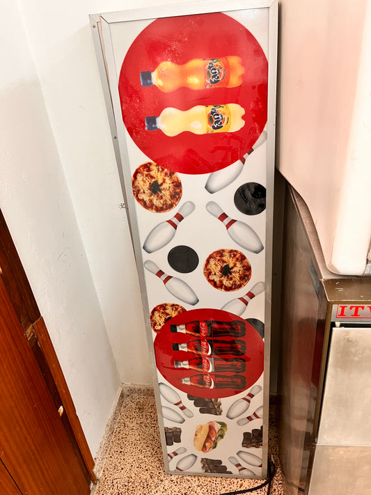Carteles luminosos negocio 160x40