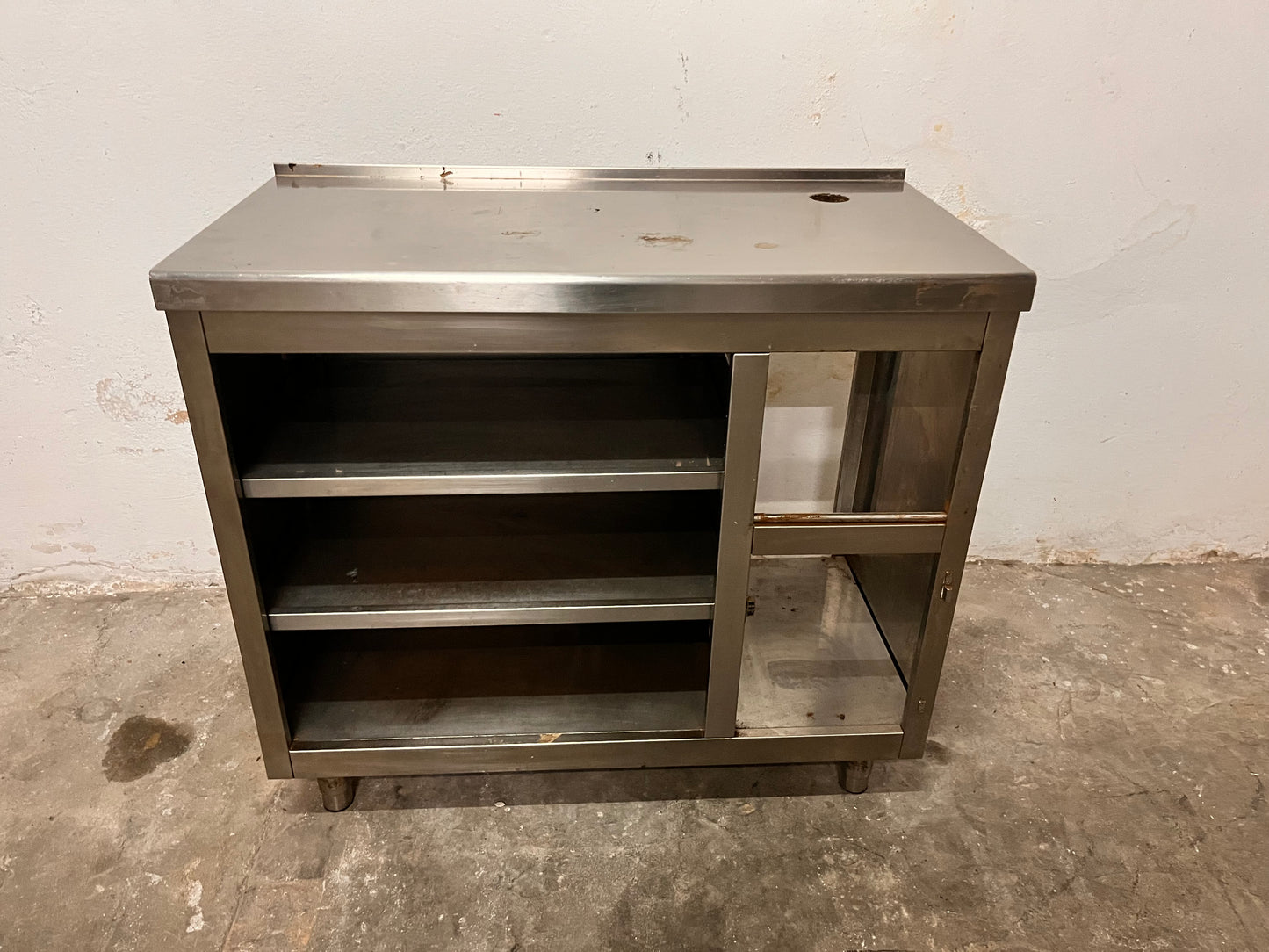 Mueble inox  110x55x100