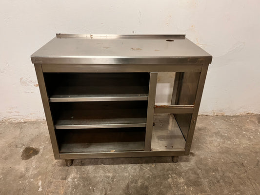 Mueble inox  110x55x100