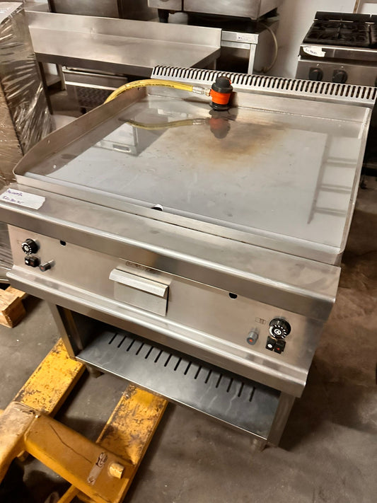 Plancha cromo duro gas 90x80x80