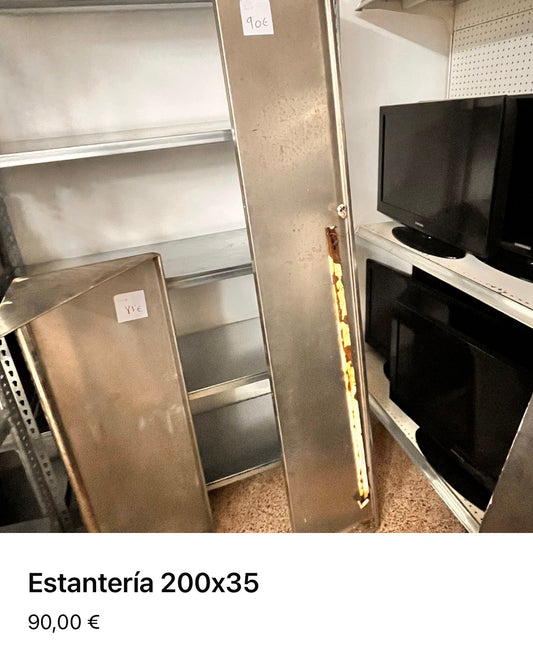 Estantería 200x35