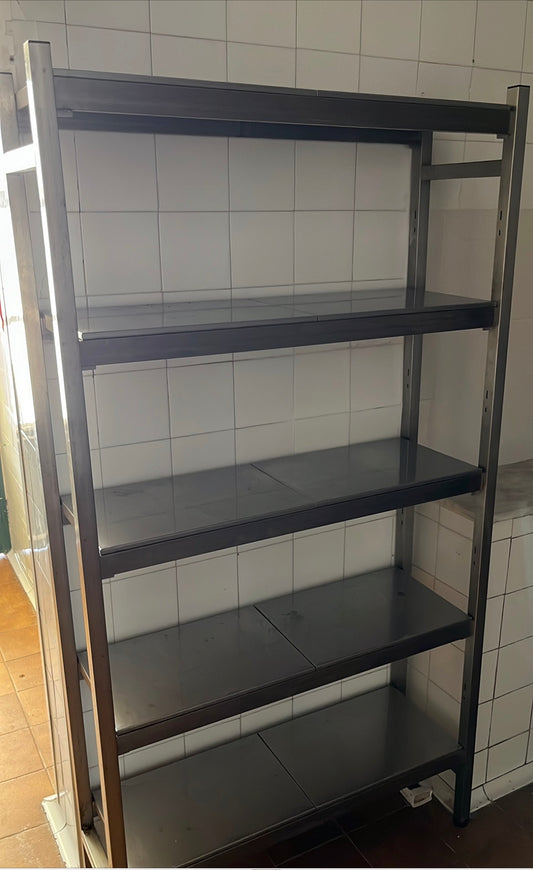 Estantería inox 70x30x172