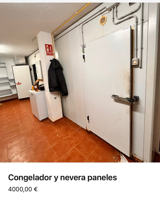 Congelador y nevera paneles