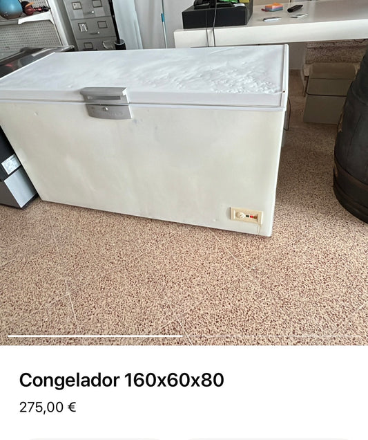 Congelador 160x60x80