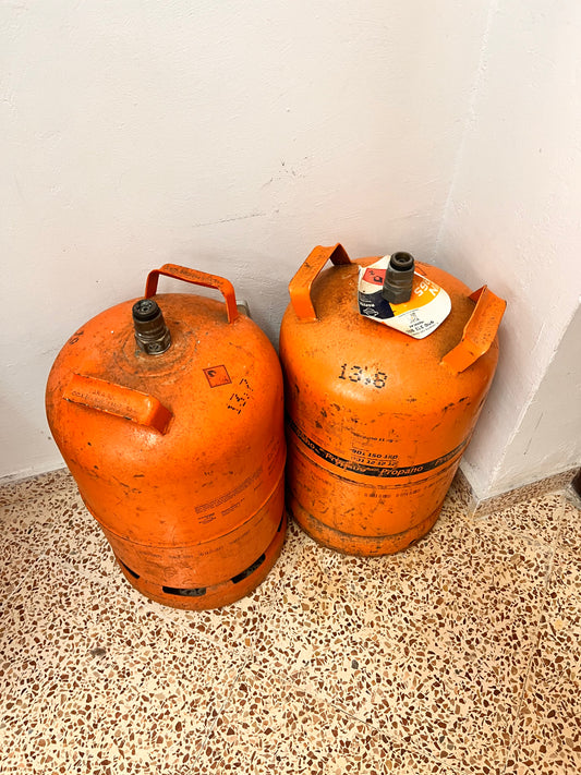 Bombona butano vacía