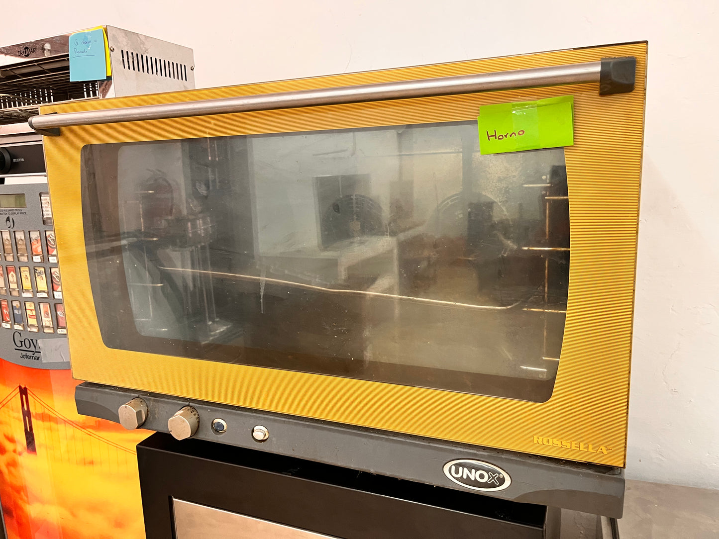 Horno inox bandeja 60x40 monofasico /trifasico